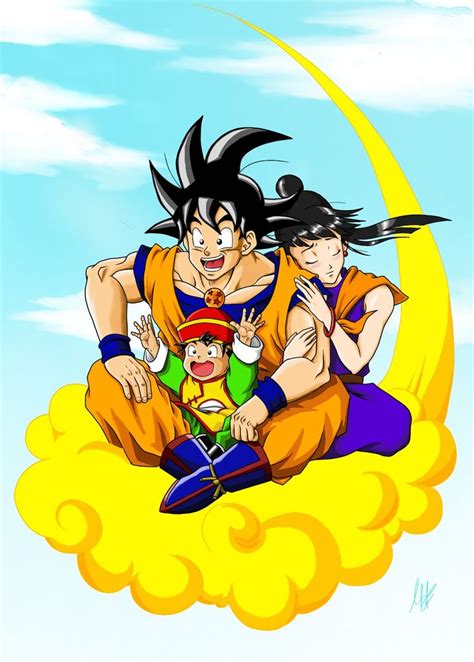 goku y su novia|Plantillas de goku y milk para imprimir